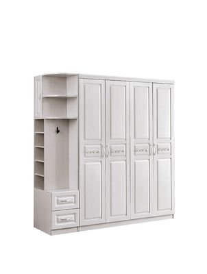Dustproof άσπρη ξύλινη ντουλάπα Armoire